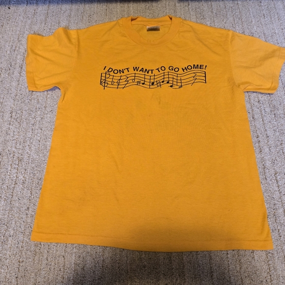 Musical Novelty Shirt I DON'T WANT TO GO HOME ADAM BARTHALT POLKAFAN Sze Medium. - Picture 2 of 15